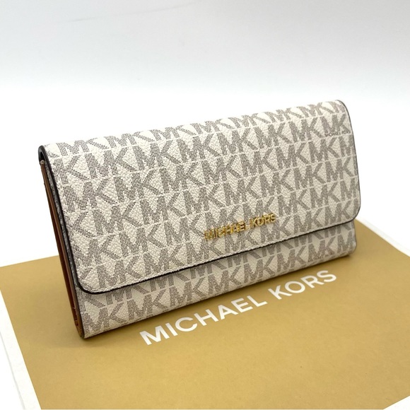 Michael Kors Large Trifold Wallet - Picture 3 of 7